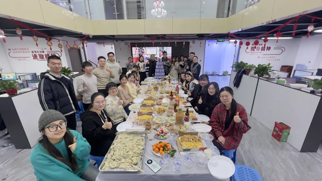 河北金卷舉辦“爭做餃餃者”包餃子 送祝福 賀新春活動(dòng)